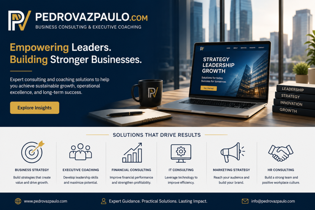 PedroVazPaulo.com: A Comprehensive Resource for Business Consulting and Executive Coaching PedroVazPaulo.com