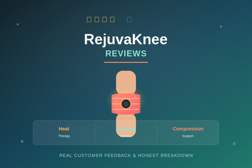 RejuvaKnee Reviews: What Customers Are Actually Saying Before You Buy RejuvaKnee reviews